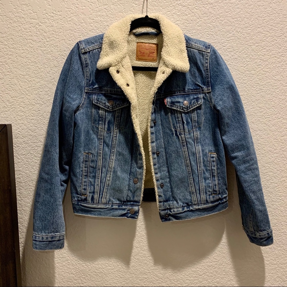 Levi’s Sherpa Trucker Jacket - M
